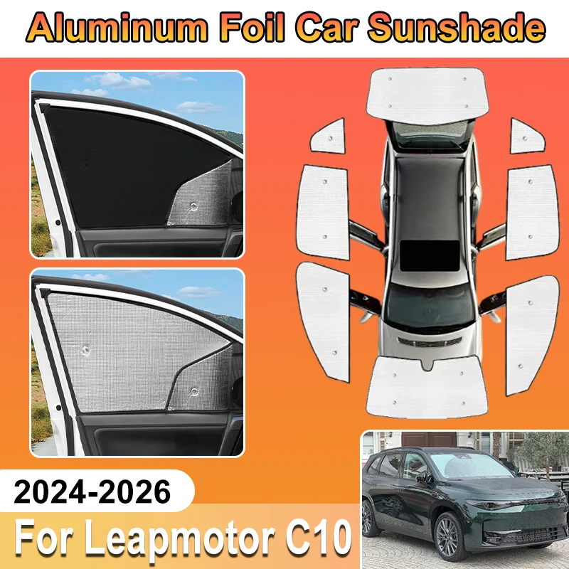 For Leapmotor C10 Accessories 2026 2025 2024 Car Al Foil SunShades Window Covers Auto Aluminium Foil Sun Heat Shield Accesorios
For Leapmotor C10 Accessories 2026 2025 2024 Car Al Foil SunShades Window Covers Auto Aluminium Foil Sun Heat Shield Accesorios