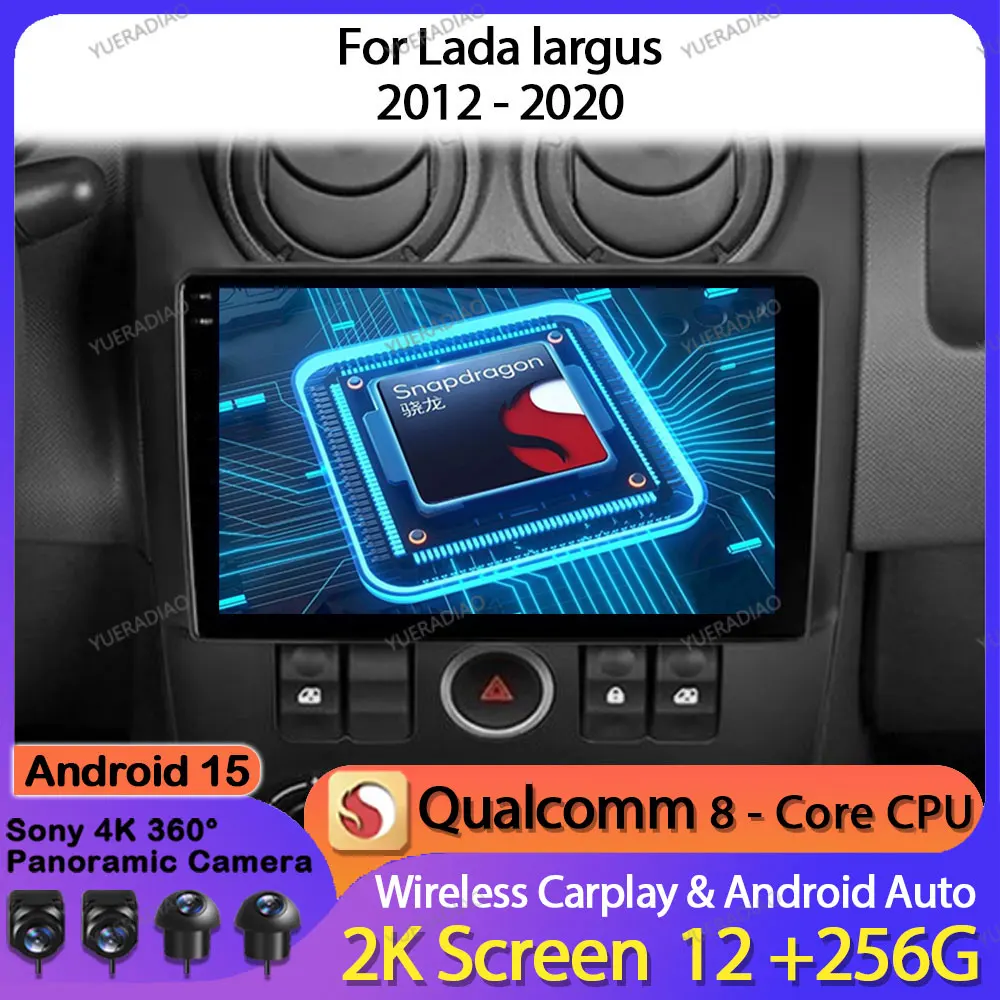 Android 15 Car Radio For Lada Largus 2012 - 2020 Qualcomm Multimedia Stereo Video Player 2DIN BT Head Unit QLED GPS NAVI 4G WIFI
Android 15 Car Radio For Lada Largus 2012 - 2020 Qualcomm Multimedia Stereo Video Player 2DIN BT Head Unit QLED GPS NAVI 4G WIFI
