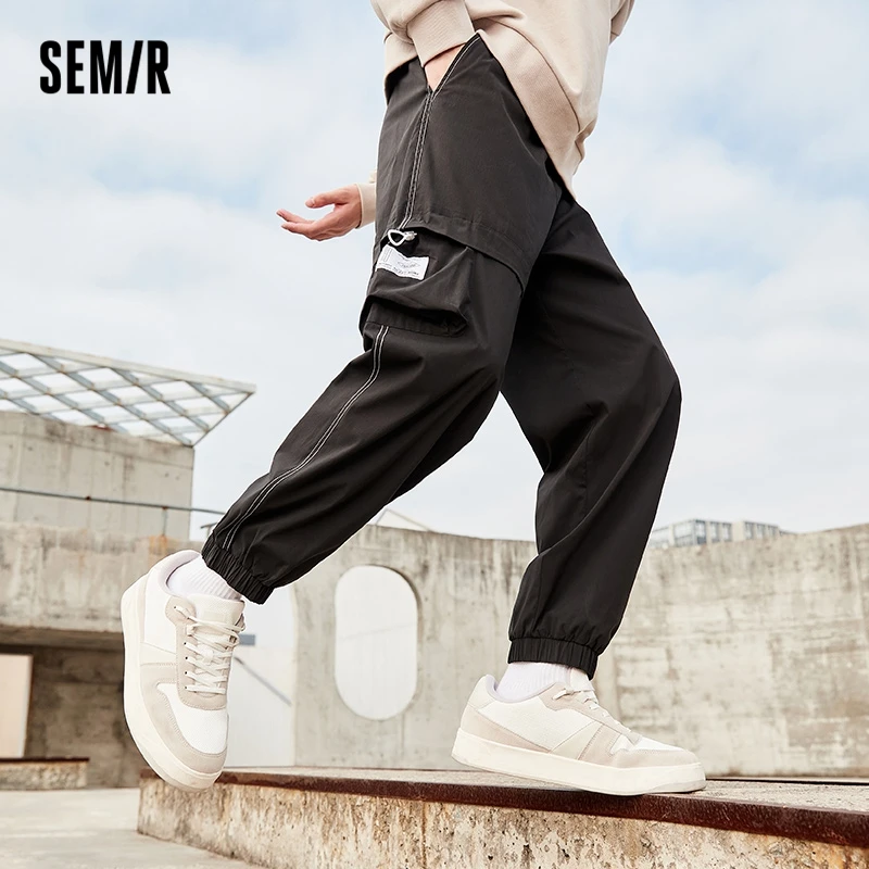 Semir Casual Pants Men Sports Pants Contrast Color 2022 Spring Men Loose Jogging Leggings Nine-Point Pants Overalls
Semir Casual Pants Men Sports Pants Contrast Color 2022 Spring Men Loose Jogging Leggings Nine-Point Pants Overalls