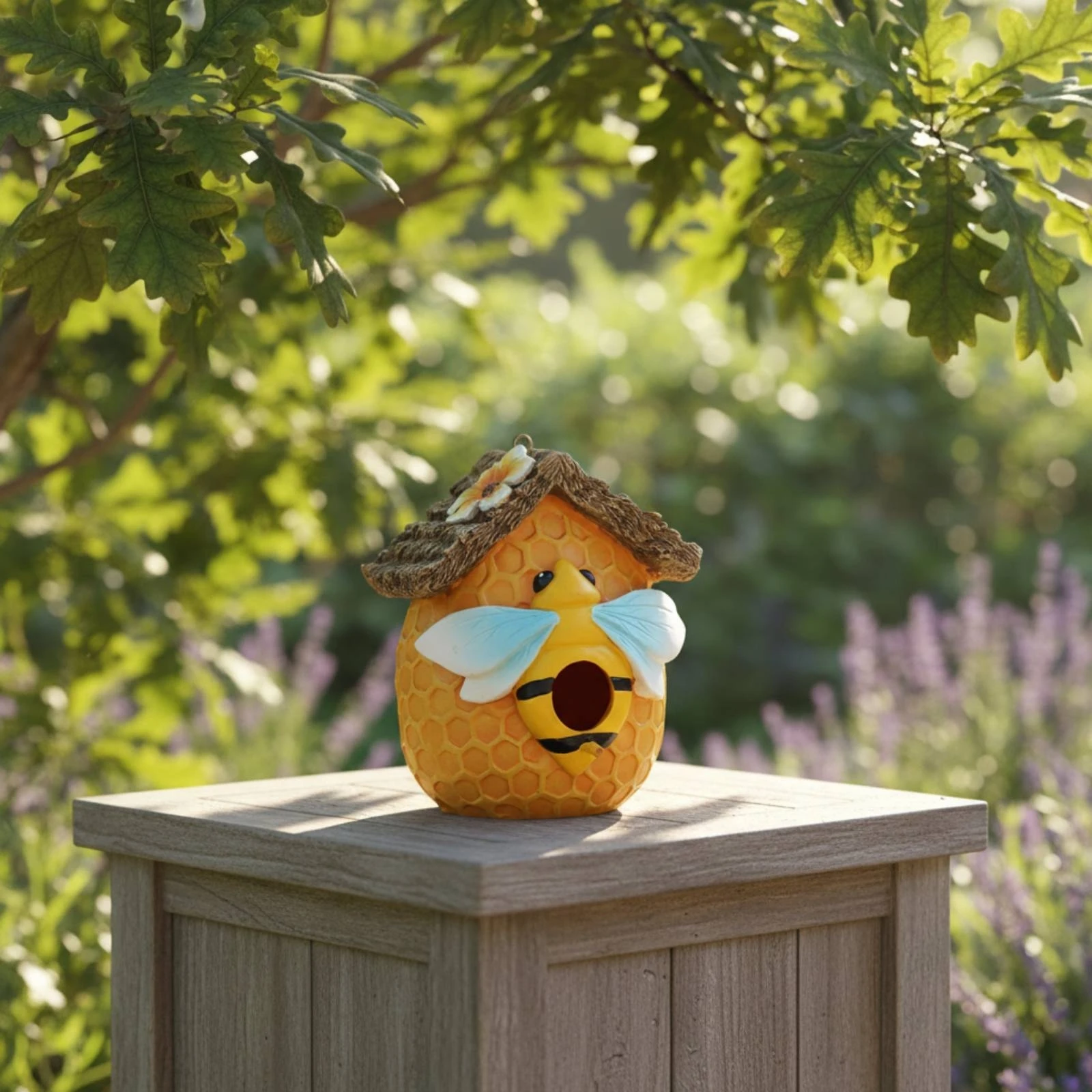Resin Birdhouse Decorative Hanging Bird House Resin Bird House Ornament Weather Resistant Garden Decor Handmade Look for Yard
Resin Birdhouse Decorative Hanging Bird House Resin Bird House Ornament Weather Resistant Garden Decor Handmade Look for Yard