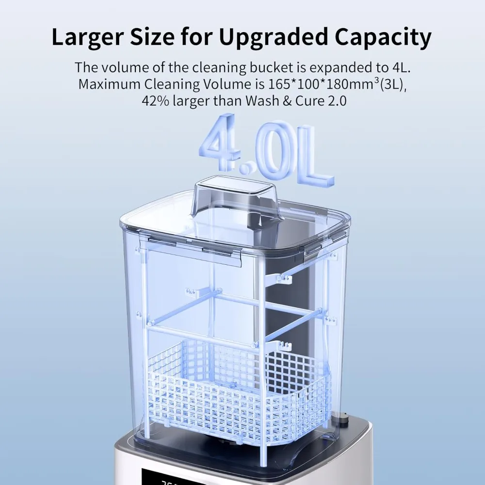 Wash and Cure 3, Upgraded Volume 2 in 1 Wash and Cure Station, with Gooseneck Lights
Wash and Cure 3, Upgraded Volume 2 in 1 Wash and Cure Station, with Gooseneck Lights