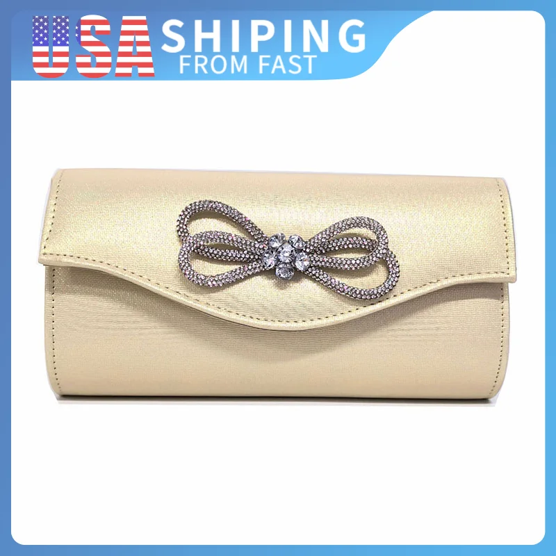 Free Shipping Women Evening Handbag Shiny Crystal Lady Bow Flap Clutch Purse For Women Wedding Cocktail Party Prom Shoulder Bags
Free Shipping Women Evening Handbag Shiny Crystal Lady Bow Flap Clutch Purse For Women Wedding Cocktail Party Prom Shoulder Bags