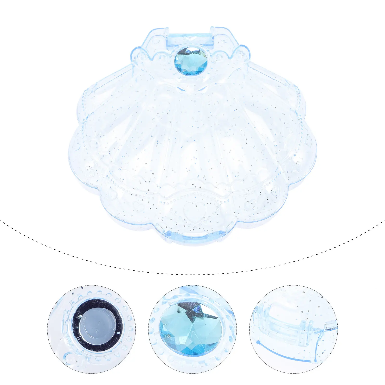 4Pcs Kids DIY Clear Treat Boxes Shell Shaped Candy Case Compact Jewelry Storage Organizer Small Plastic Gift Packaging Boxes
4Pcs Kids DIY Clear Treat Boxes Shell Shaped Candy Case Compact Jewelry Storage Organizer Small Plastic Gift Packaging Boxes