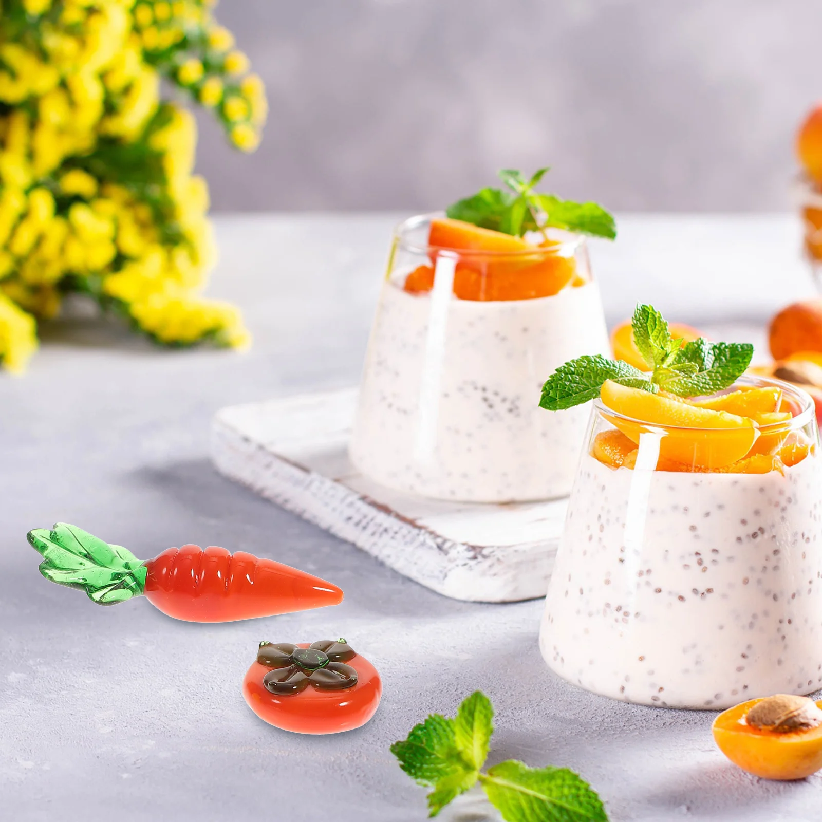 1Set Desktop Glass Fruit Vegetable Decors Small Delicate Creative Ornament Micro Landscape Photography Props Early Education
1Set Desktop Glass Fruit Vegetable Decors Small Delicate Creative Ornament Micro Landscape Photography Props Early Education