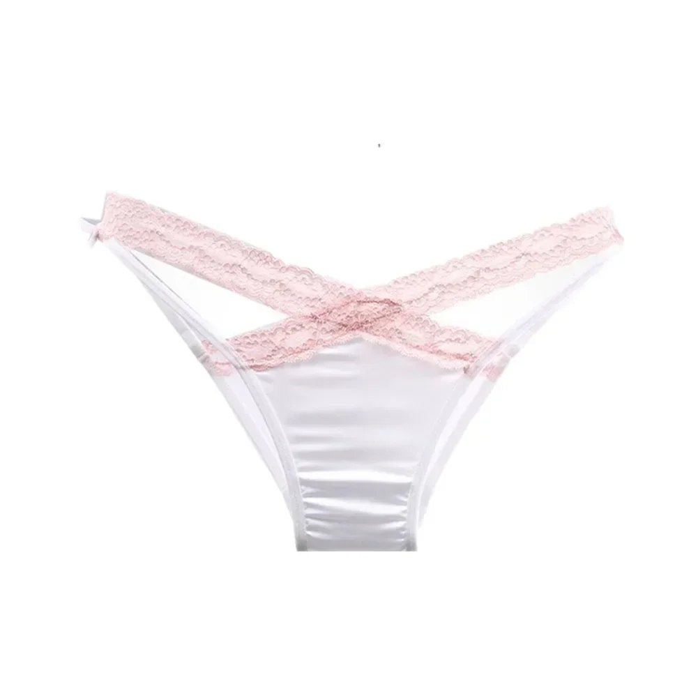 Sexy Women Underpants Cross Belt Lace Transparent Mesh Hollow Bow Panties Cotton Briefs Lingerie G-String Thongs
Sexy Women Underpants Cross Belt Lace Transparent Mesh Hollow Bow Panties Cotton Briefs Lingerie G-String Thongs