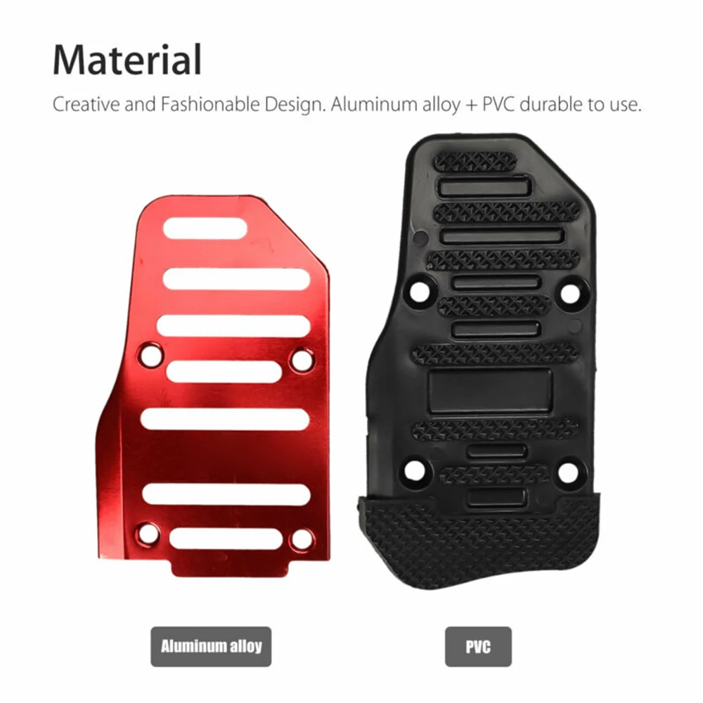 Brake Foot Pedal Car Cover Gas Non-Slip Parts Pedals Racing Replacement Aluminum Automatic Throttle Accessories
Brake Foot Pedal Car Cover Gas Non-Slip Parts Pedals Racing Replacement Aluminum Automatic Throttle Accessories