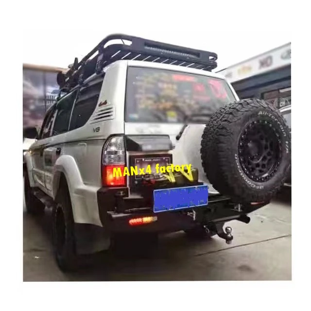 Manx4 Off-Road Steel Rear Bumper for Land Cruiser LC90 Fj90
Manx4 Off-Road Steel Rear Bumper for Land Cruiser LC90 Fj90