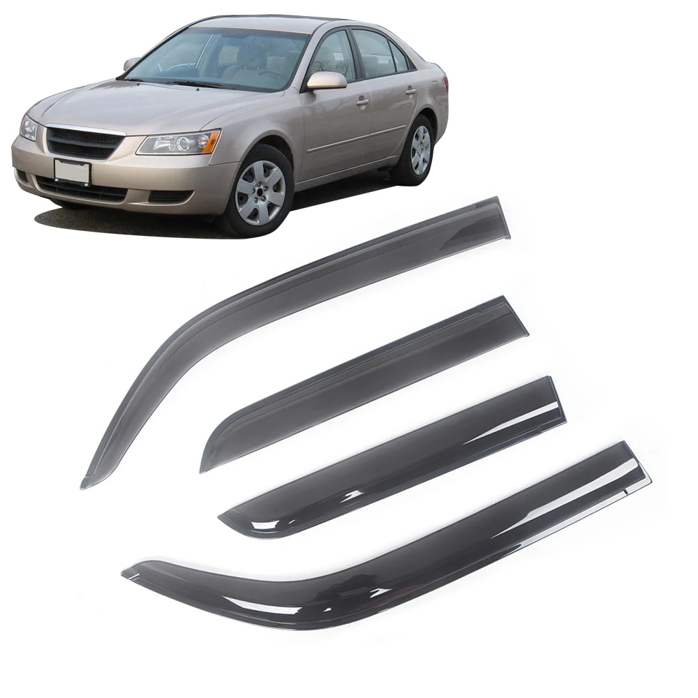 Window Visor for Hyundai SONATA 2005 2006 2007 2008 2009 2010 Wind Deflectors Rain Guards Door Visor Vent Shades Ventvisor
Window Visor for Hyundai SONATA 2005 2006 2007 2008 2009 2010 Wind Deflectors Rain Guards Door Visor Vent Shades Ventvisor