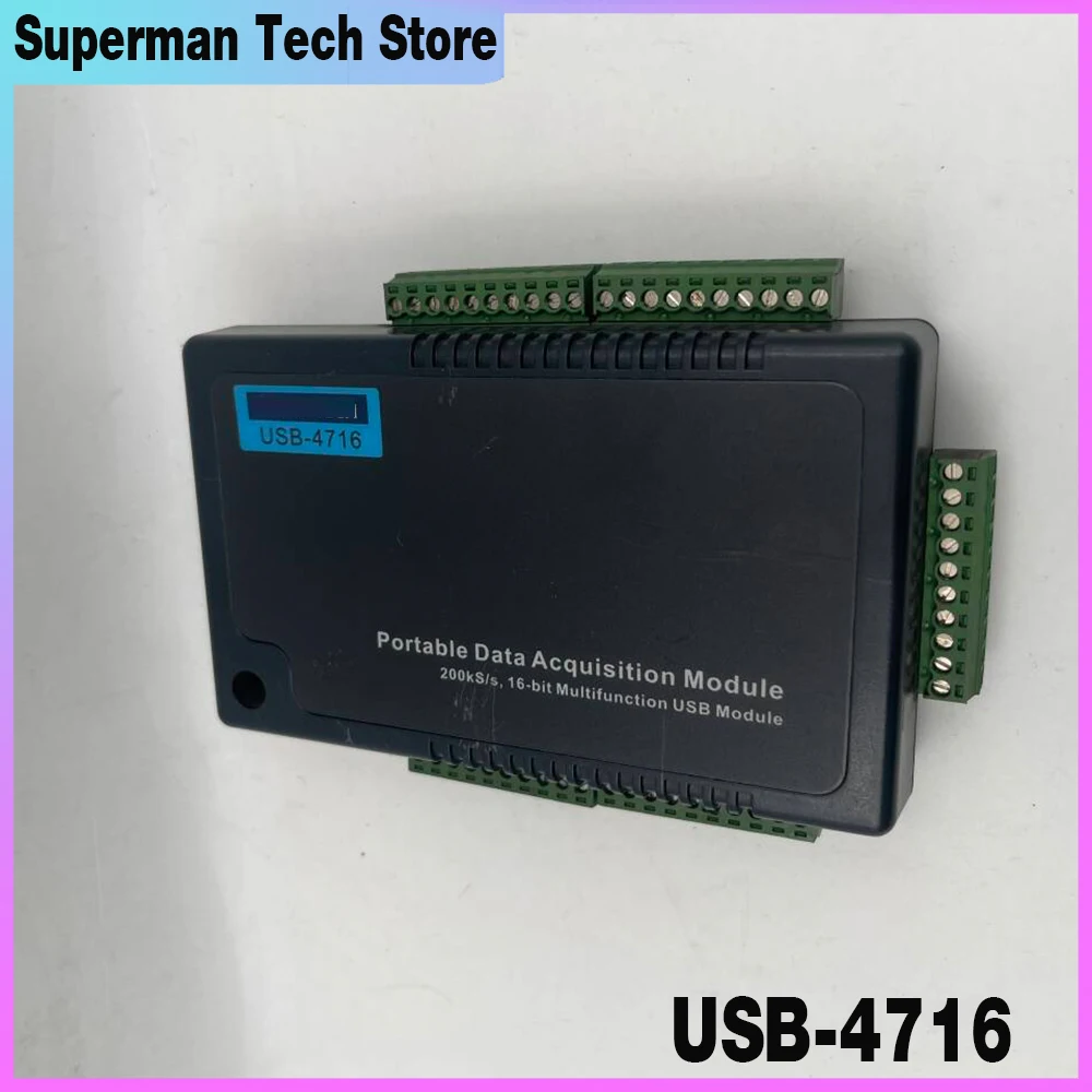 Для Advantech USB-4716, 200 кг/с, 16-битный многофункциональный USB-модуль USB-4716
Для Advantech USB-4716, 200 кг/с, 16-битный многофункциональный USB-модуль USB-4716