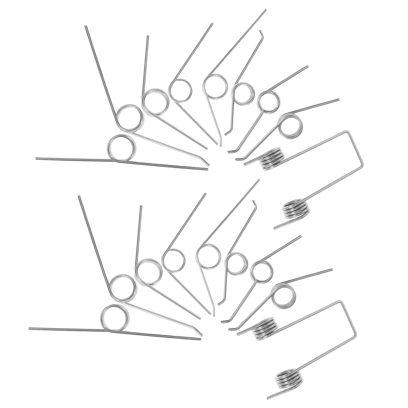 18 Pcs Trash Can Spring Lid Torsional Bucket Metal Replace Springs For Replacement
18 Pcs Trash Can Spring Lid Torsional Bucket Metal Replace Springs For Replacement