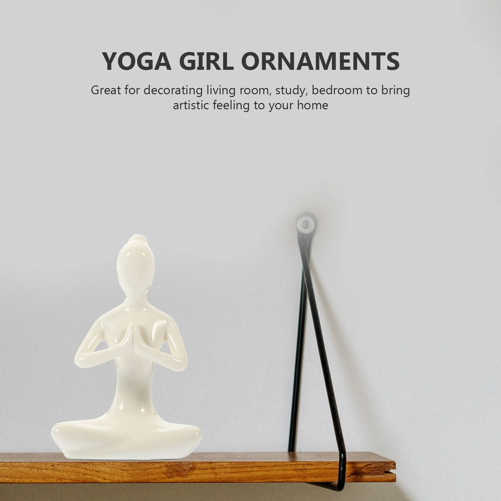 1 Piece Ceramic Art Sculpture Abstract Yoga Design Home Decor Desktop Ornament for Living Room Shelf Countertop Zen Decoration
1 Piece Ceramic Art Sculpture Abstract Yoga Design Home Decor Desktop Ornament for Living Room Shelf Countertop Zen Decoration