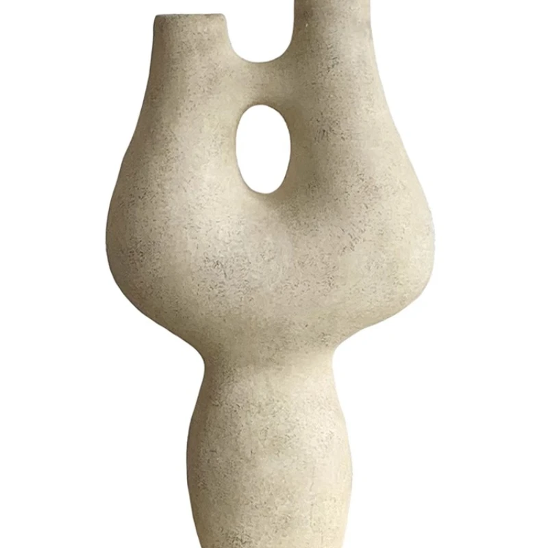 Wabi wind ceramic vase Nordic retro art flower ware living room French flower arrangement ornament
Wabi wind ceramic vase Nordic retro art flower ware living room French flower arrangement ornament