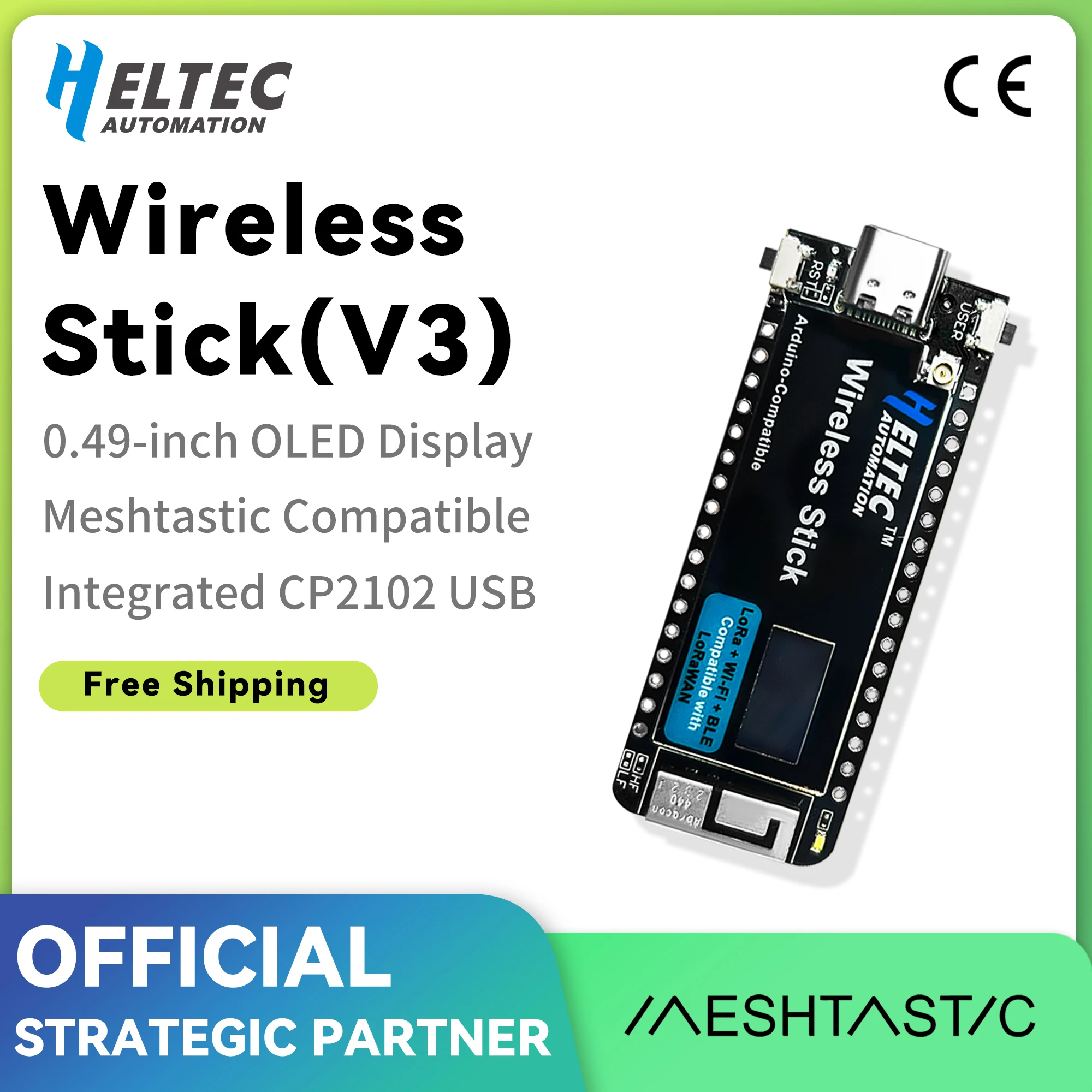 Heltec LoRa Esp32 Местластичная беспроводная палка (V3) Комплект для разработки узлов LoRaWAN Heltec V3 для сетевой платы с низким энергопотреблением
Heltec LoRa Esp32 Местластичная беспроводная палка (V3) Комплект для разработки узлов LoRaWAN Heltec V3 для сетевой платы с низким энергопотреблением