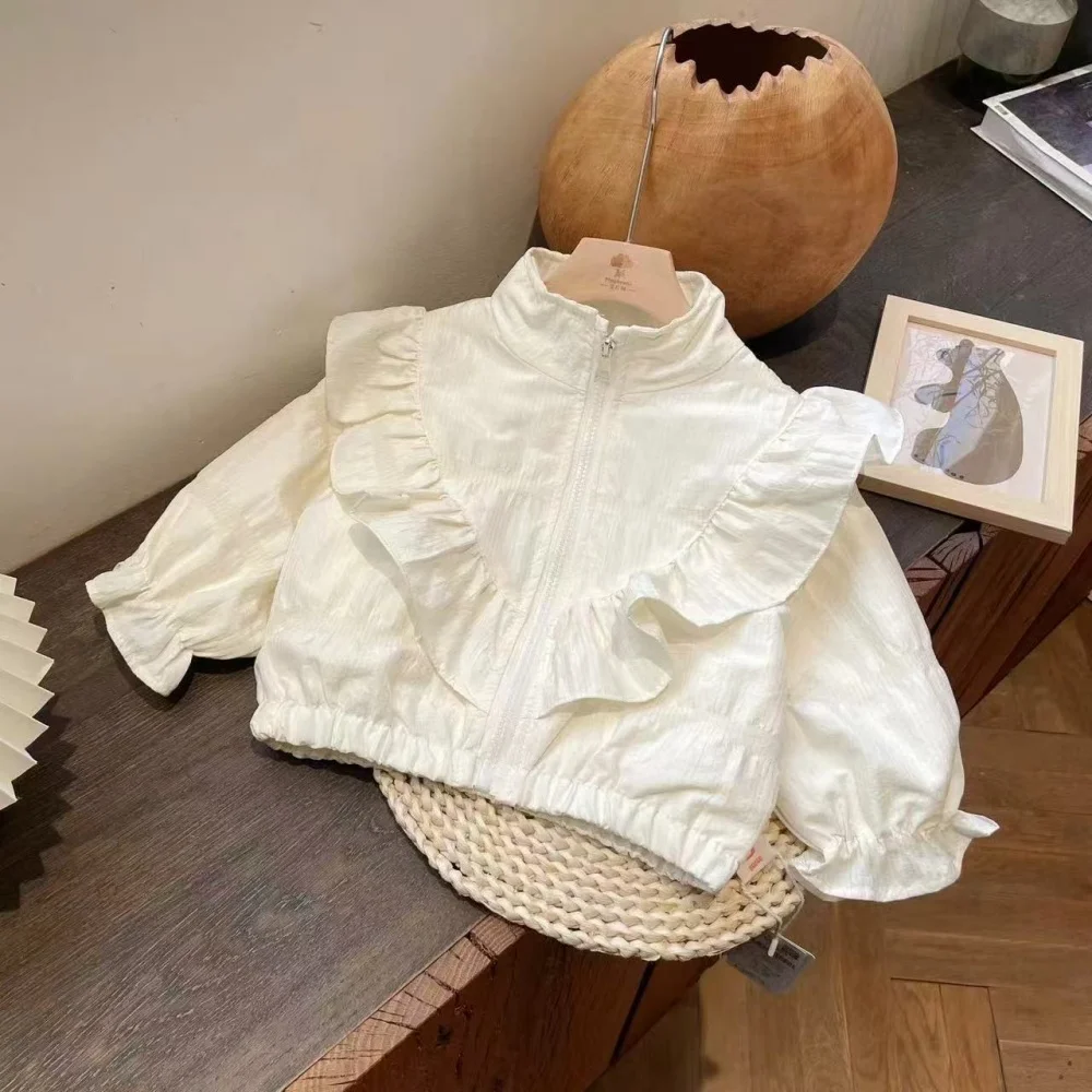 Sweet Baby Girl Coat Zipper Casual Jacket Spring Autumn New Children's Princess Fashion Outfit for Little Girls
Sweet Baby Girl Coat Zipper Casual Jacket Spring Autumn New Children's Princess Fashion Outfit for Little Girls