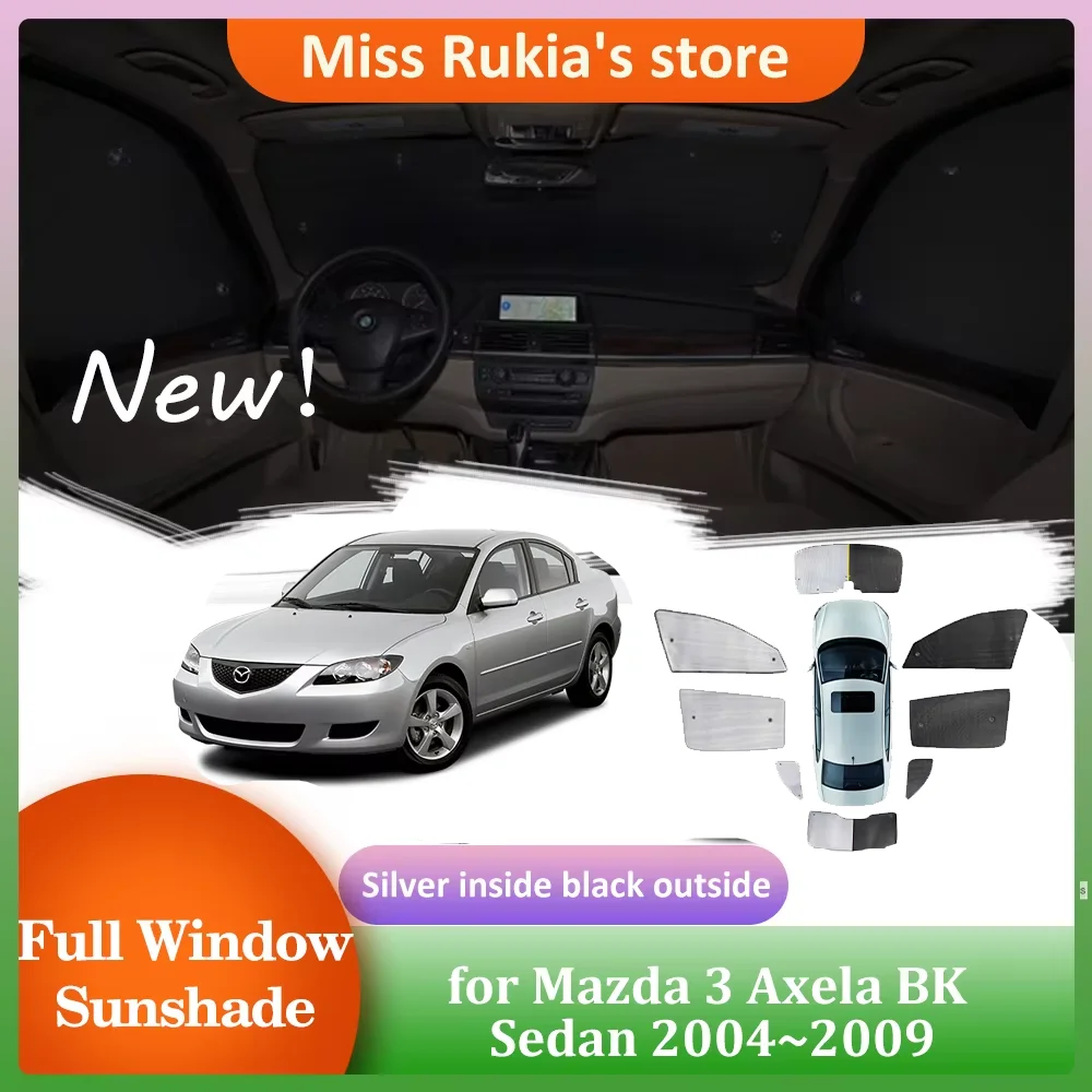 Автомобильные солнцезащитные козырьки для Mazda 3 Mazda3 Axela BK Sedan 2004 ~ 2009 на крыше, солнцезащитный козырек, занавеска на лобовое стекло, чехол на крыше, аксессуары 
Автомобильные солнцезащитные козырьки для Mazda 3 Mazda3 Axela BK Sedan 2004 ~ 2009 на крыше, солнцезащитный козырек, занавеска на лобовое стекло, чехол на крыше, аксессуары