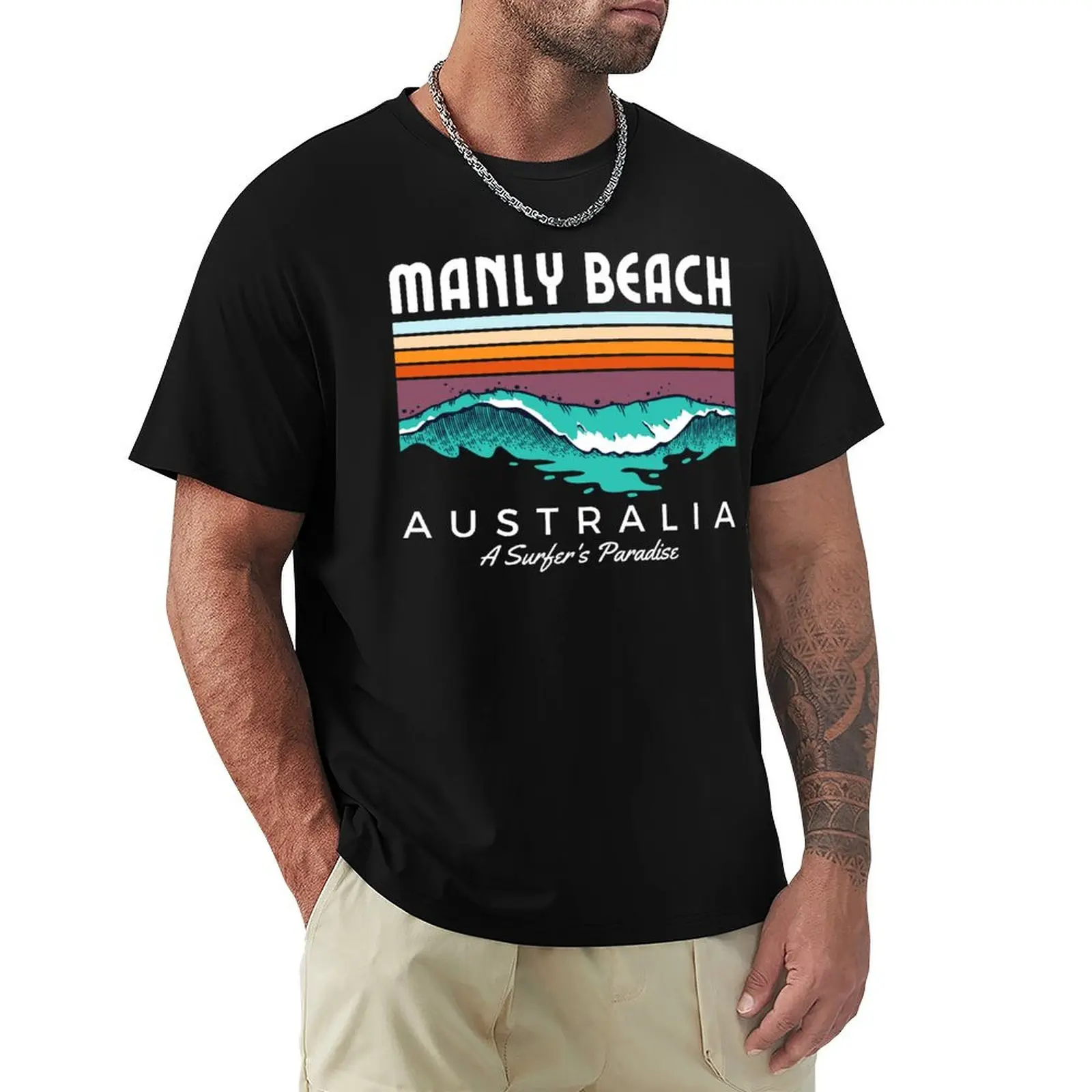 Manly Beach Australia A Surfer's Paradise T-Shirt vintage clothes Luxury man hippie clothes mens workout shirts
Manly Beach Australia A Surfer's Paradise T-Shirt vintage clothes Luxury man hippie clothes mens workout shirts