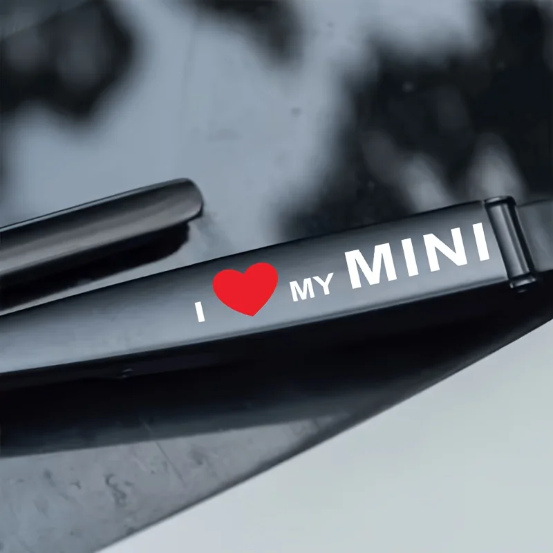 Набор из 1 наклейки на автомобиль «I LOVE MY MINI», матовая виниловая самоклеящаяся наклейка, устойчивая к царапинам, для лобового стекла и кузова автомобиля
Набор из 1 наклейки на автомобиль «I LOVE MY MINI», матовая виниловая самоклеящаяся наклейка, устойчивая к царапинам, для лобового стекла и кузова автомобиля