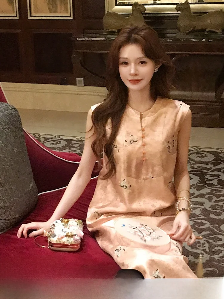 Ele New Chinese Sle Embroidered Dr Beautiful Pink Slimming High Waist A-Line Skirt Spring Season Invisible Zipper Ba
Ele New Chinese Sle Embroidered Dr Beautiful Pink Slimming High Waist A-Line Skirt Spring Season Invisible Zipper Ba