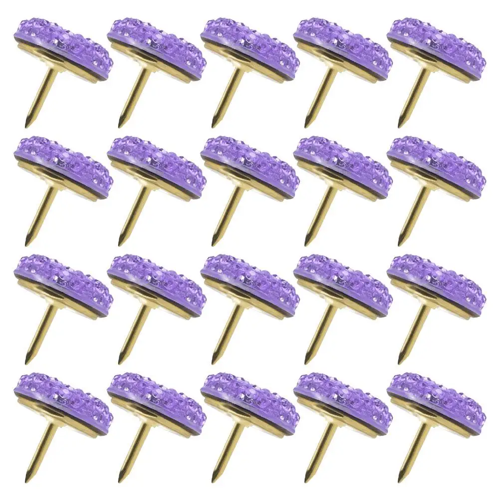 Round Thumbtacks Purple Rhinestones Long Flash Decorative Tacks Bulletin Boards Cork Boards Photo Walls Craft Pins
Round Thumbtacks Purple Rhinestones Long Flash Decorative Tacks Bulletin Boards Cork Boards Photo Walls Craft Pins