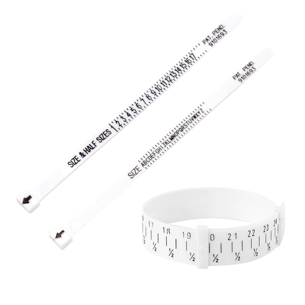 3pc Measuring Size Unisex Measuring Ring Gauge Sizer Bracelet Circle Unisex Plastic Ring Circle Jewelry Parts
3pc Measuring Size Unisex Measuring Ring Gauge Sizer Bracelet Circle Unisex Plastic Ring Circle Jewelry Parts