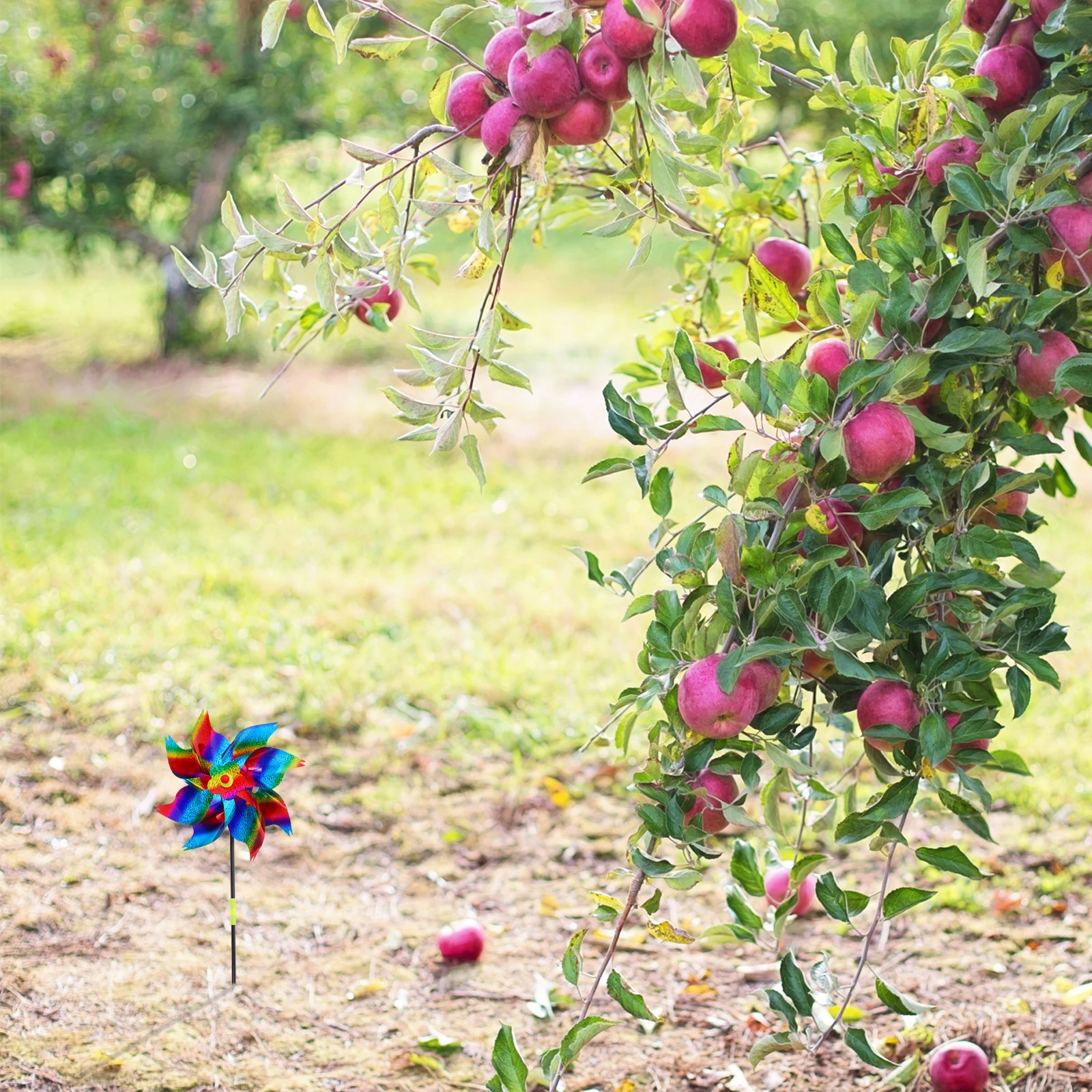 6 Pcs Wind Spinner PVC Rotating Garden Pinwheels Yard Bird Scaring Tool Arts Decorative Craft jardin decor 
6 Pcs Wind Spinner PVC Rotating Garden Pinwheels Yard Bird Scaring Tool Arts Decorative Craft jardin decor