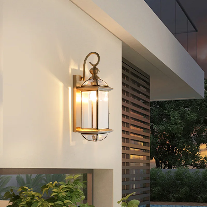 All-copper European-style Outdoor Waterproof Courtyard Wall Lamp Garden Villa Exterior Wall Aisle Corridor Doorpost Outdoor
All-copper European-style Outdoor Waterproof Courtyard Wall Lamp Garden Villa Exterior Wall Aisle Corridor Doorpost Outdoor