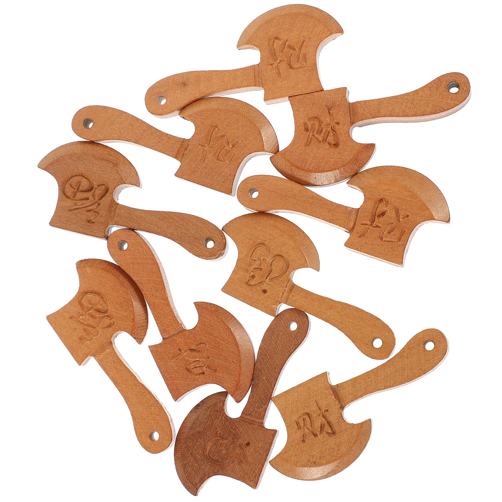 10pcs Chinese Wood Hatchet Carved Decorative Ornament Durable Home Desktop Decoration Creative Wooden Craft Festival Gift Home
10pcs Chinese Wood Hatchet Carved Decorative Ornament Durable Home Desktop Decoration Creative Wooden Craft Festival Gift Home