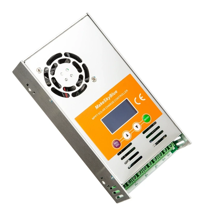 60A48V-V125 MakeSkyBlue 60A 48V MPPT Solar Panel Charge Controller for Li-NMC LifePO4 Lead-Acid Battery-ABFT
60A48V-V125 MakeSkyBlue 60A 48V MPPT Solar Panel Charge Controller for Li-NMC LifePO4 Lead-Acid Battery-ABFT