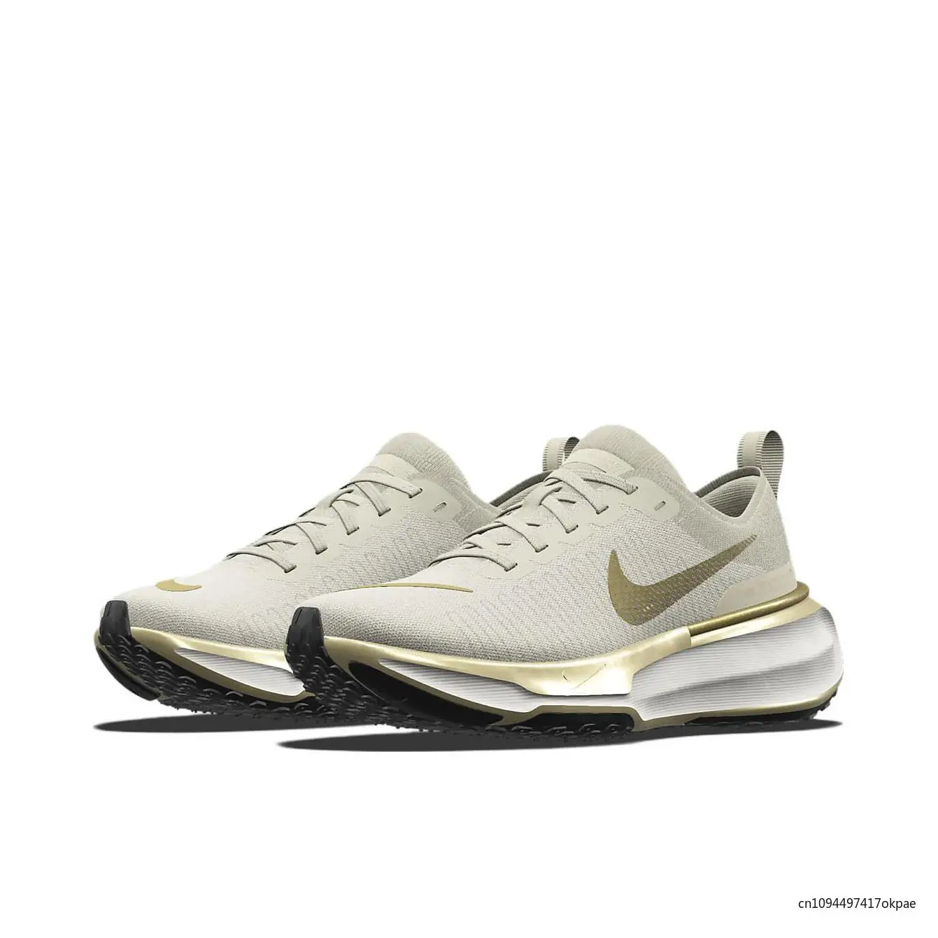 Nike Original Invincible 3 Women and Men White Gold Breathable Cushioning Fabric Running Shoes DX5050-200
Nike Original Invincible 3 Women and Men White Gold Breathable Cushioning Fabric Running Shoes DX5050-200