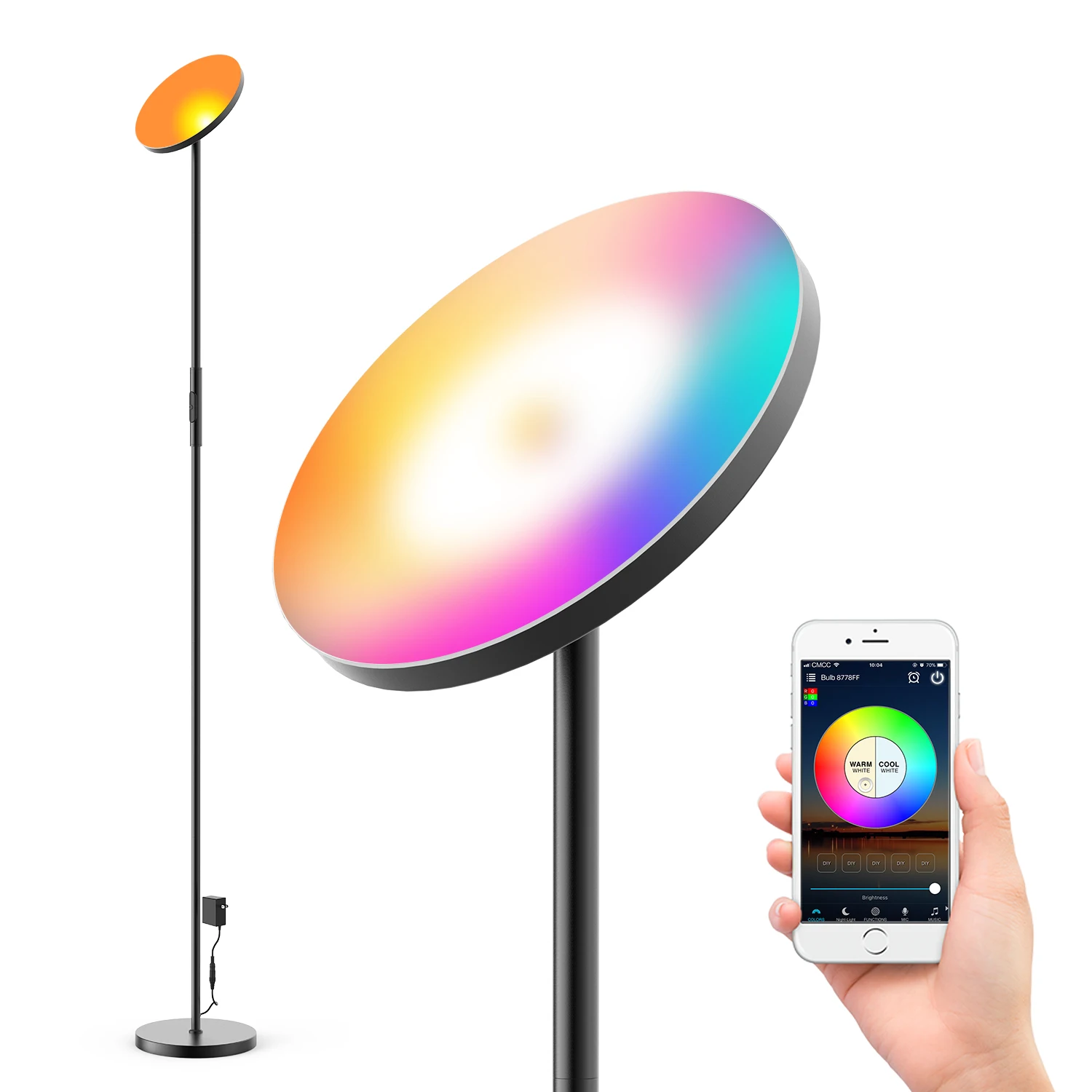 Manufacturer's Special Offer Modern Decorative Music Disco Mood Magic Smart Home Light RGBW LED Floor Light
Manufacturer's Special Offer Modern Decorative Music Disco Mood Magic Smart Home Light RGBW LED Floor Light