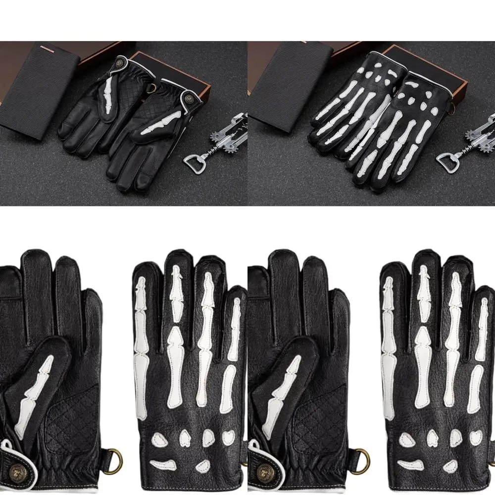 NappaNovum Deerskin Leather Non-Slip Skeleton Motorcycle Warm Lining Winter Gloves for Men,Gloves for Cycling and Riding
NappaNovum Deerskin Leather Non-Slip Skeleton Motorcycle Warm Lining Winter Gloves for Men,Gloves for Cycling and Riding
