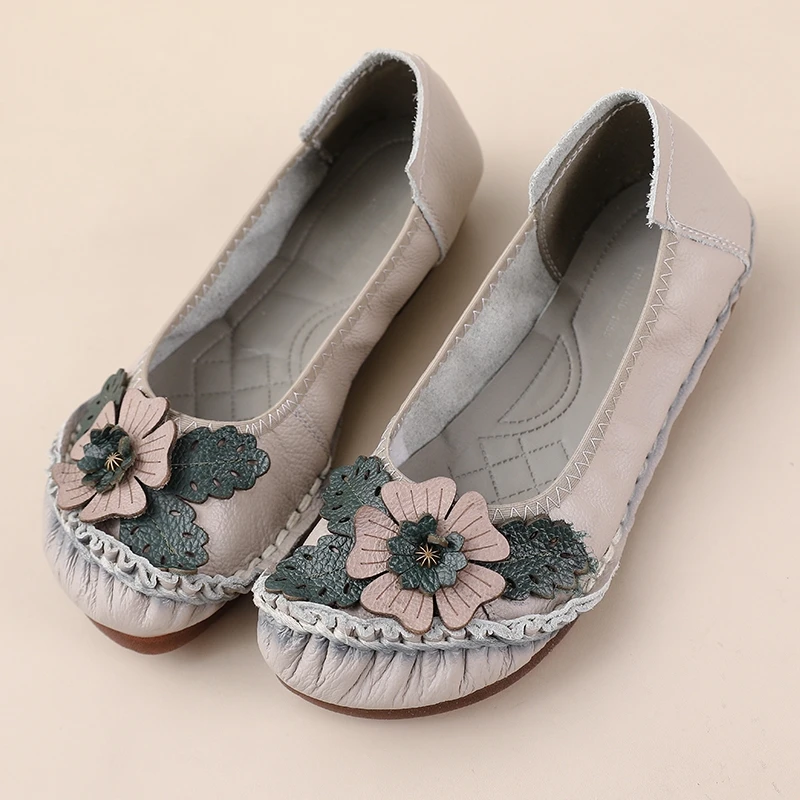 DIMANYU Women's Loafers Genuine Leather 2026 New Autumn Women's Flat Shoes Non-Slip Flower Woven Casual Ballet Mom Shoes
DIMANYU Women's Loafers Genuine Leather 2026 New Autumn Women's Flat Shoes Non-Slip Flower Woven Casual Ballet Mom Shoes