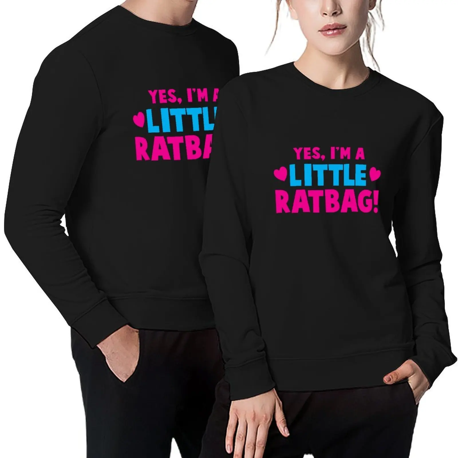 Yes I'm a little RATBAG! Pullover autumn clothes mens designer clothes anime clothes for men sweatshirt
Yes I'm a little RATBAG! Pullover autumn clothes mens designer clothes anime clothes for men sweatshirt