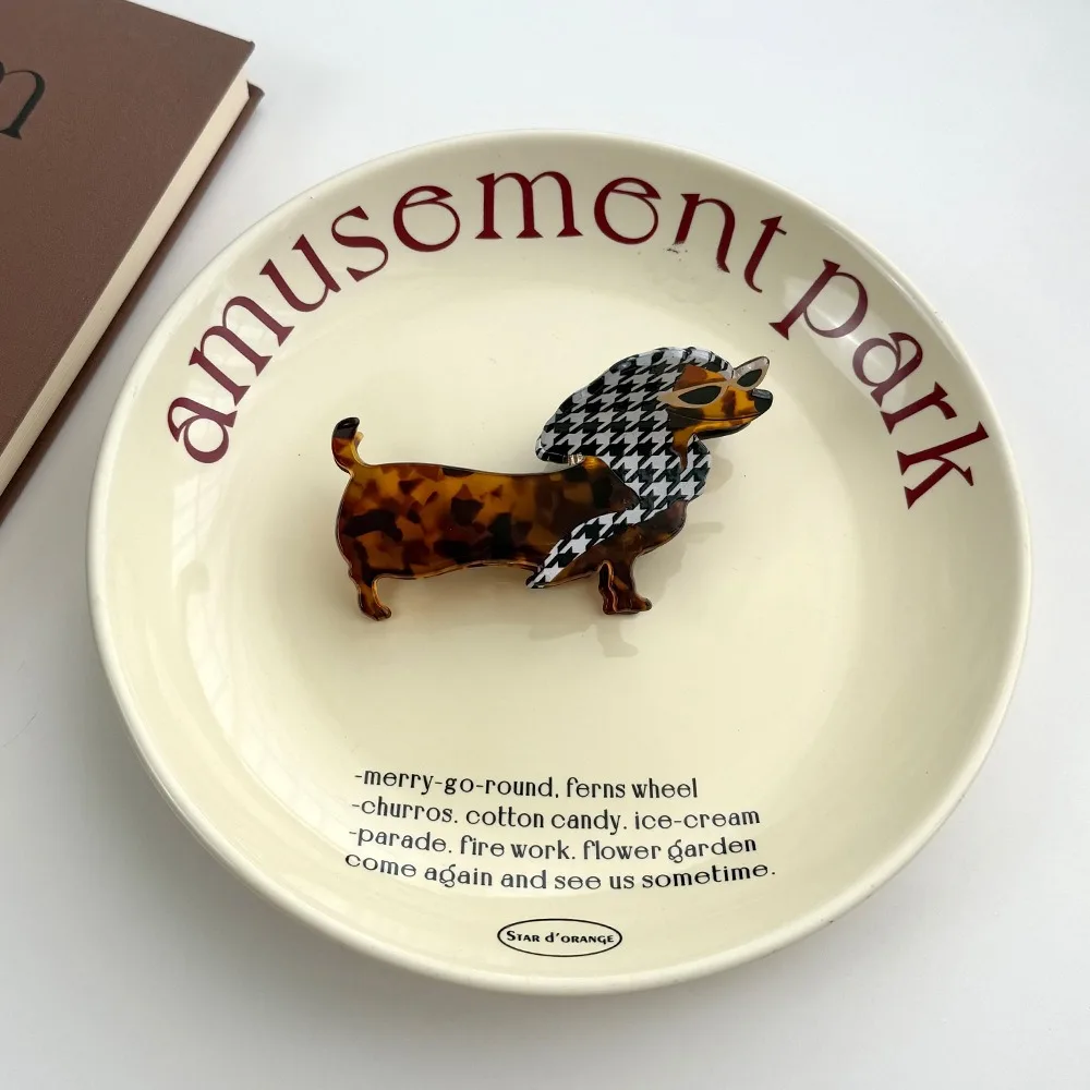 Cute Animals Dachshund Hair Claw Large Acetic Acid Sausage Dog Hair Clip Shark Clip Puppy Cartoon Hairpin Female
Cute Animals Dachshund Hair Claw Large Acetic Acid Sausage Dog Hair Clip Shark Clip Puppy Cartoon Hairpin Female