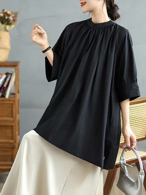 Summer New round Ne ort Sve Women's irt Brand Tailored Top Comfortable Loose Fit Commute Sle Color Busin ...
Summer New round Ne ort Sve Women's irt Brand Tailored Top Comfortable Loose Fit Commute Sle Color Busin ...