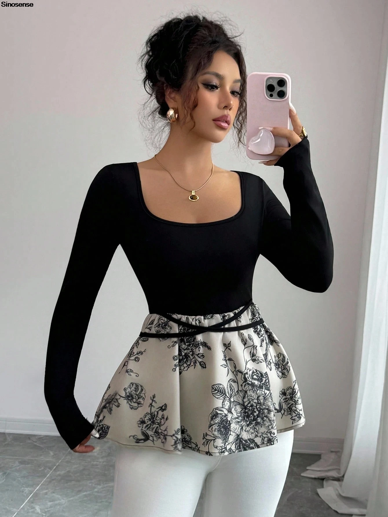 Womens Autumn T Shirt Long Sleeve Shirts Square Neck Tops Floral Print Basic Tees Y2K Going Out Fall Outfits Fashion Clothes
Womens Autumn T Shirt Long Sleeve Shirts Square Neck Tops Floral Print Basic Tees Y2K Going Out Fall Outfits Fashion Clothes