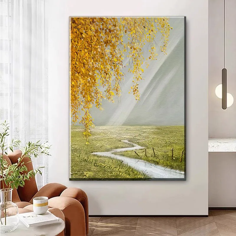 Landscape Painting, Framed, Wall Mounted Poster, Plant Canvas Painting, Wall Mounted Poster, Framed Abstract Painting, Oil Paint
Landscape Painting, Framed, Wall Mounted Poster, Plant Canvas Painting, Wall Mounted Poster, Framed Abstract Painting, Oil Paint