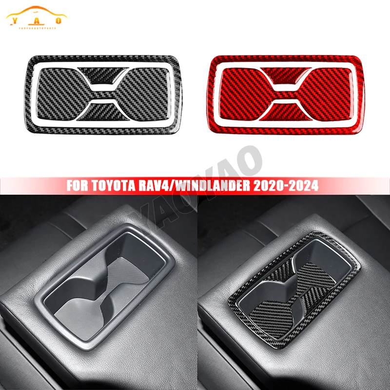 Carbon Fiber For Toyota RAV4 Wildlander 2020-2024 Car Rear Cup Holder Panel Trim Cover Accessories
Carbon Fiber For Toyota RAV4 Wildlander 2020-2024 Car Rear Cup Holder Panel Trim Cover Accessories