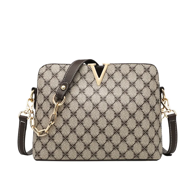 New Women Bag Fashionable Easy Wear Retro Printed Shell Bag Cross Shoulder Bag Chain Carrying Bag Tide Crossbody Bags for Women
New Women Bag Fashionable Easy Wear Retro Printed Shell Bag Cross Shoulder Bag Chain Carrying Bag Tide Crossbody Bags for Women