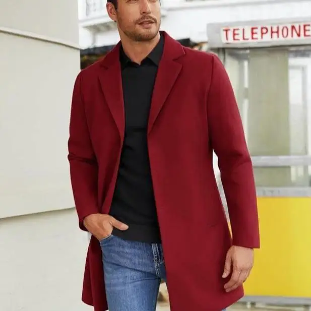 Men's Wool Blend Winter Coat 2025 New round Dot Collar Jaet Casual Outerwear for Middle-Aged And ly ort Length
Men's Wool Blend Winter Coat 2025 New round Dot Collar Jaet Casual Outerwear for Middle-Aged And ly ort Length