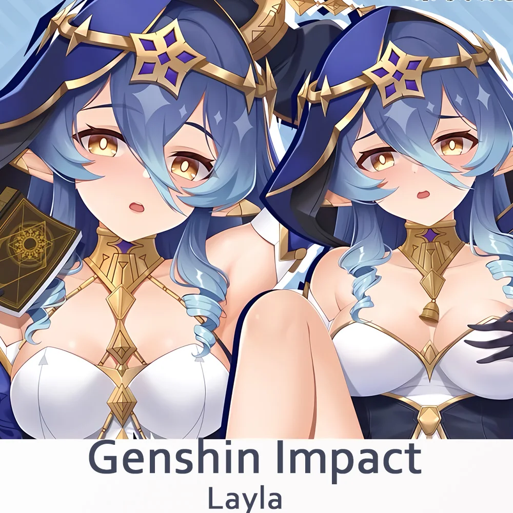 Обнимающая подушка для тела Genshin Impact Layla Dakimakura Чехол для подушки аниме игры Otaku декоративный подарок для косплея
Обнимающая подушка для тела Genshin Impact Layla Dakimakura Чехол для подушки аниме игры Otaku декоративный подарок для косплея