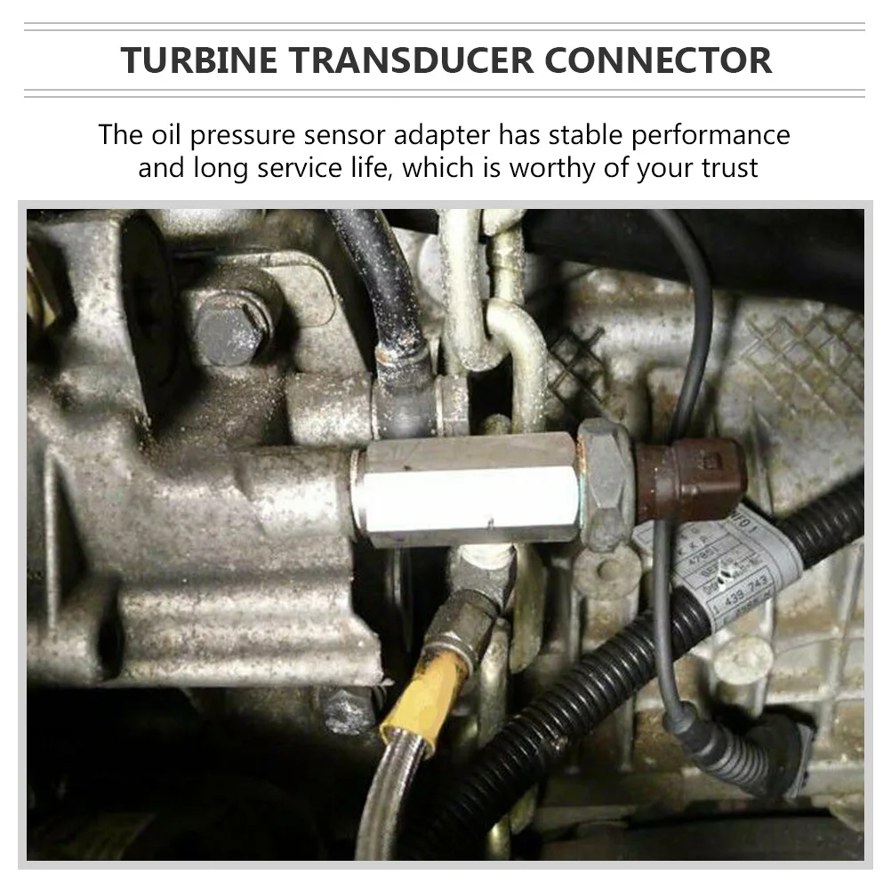 1 set Oil Pressure Sensor Adapter Automotive Stainless Steel Engine Joint Car Modification Parts Gauge Sender Turbine Transducer
1 set Oil Pressure Sensor Adapter Automotive Stainless Steel Engine Joint Car Modification Parts Gauge Sender Turbine Transducer