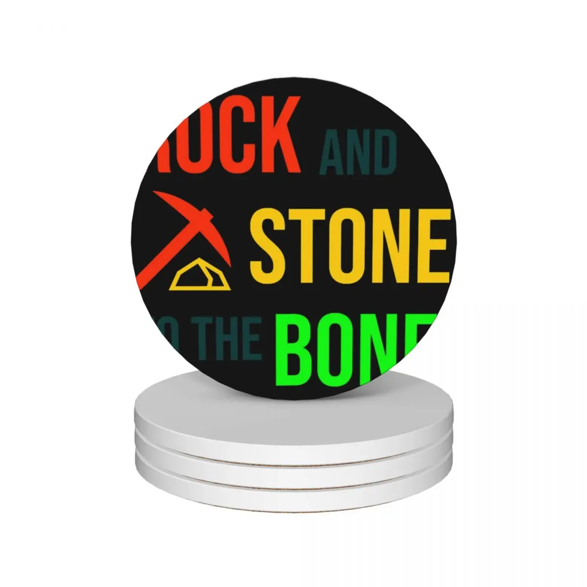 Rock-and-Stone! Ceramic Coasters (Set of 4) Cup mat teapot mat original animal Coasters
Rock-and-Stone! Ceramic Coasters (Set of 4) Cup mat teapot mat original animal Coasters