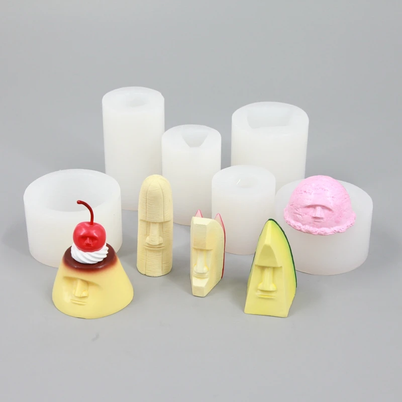 Moai Stone Statue Silicone Mold Easter Island Fruit Pudding Fondant Cake Chocolate Mould Cake Decoration Accessories Resin Molds
Moai Stone Statue Silicone Mold Easter Island Fruit Pudding Fondant Cake Chocolate Mould Cake Decoration Accessories Resin Molds