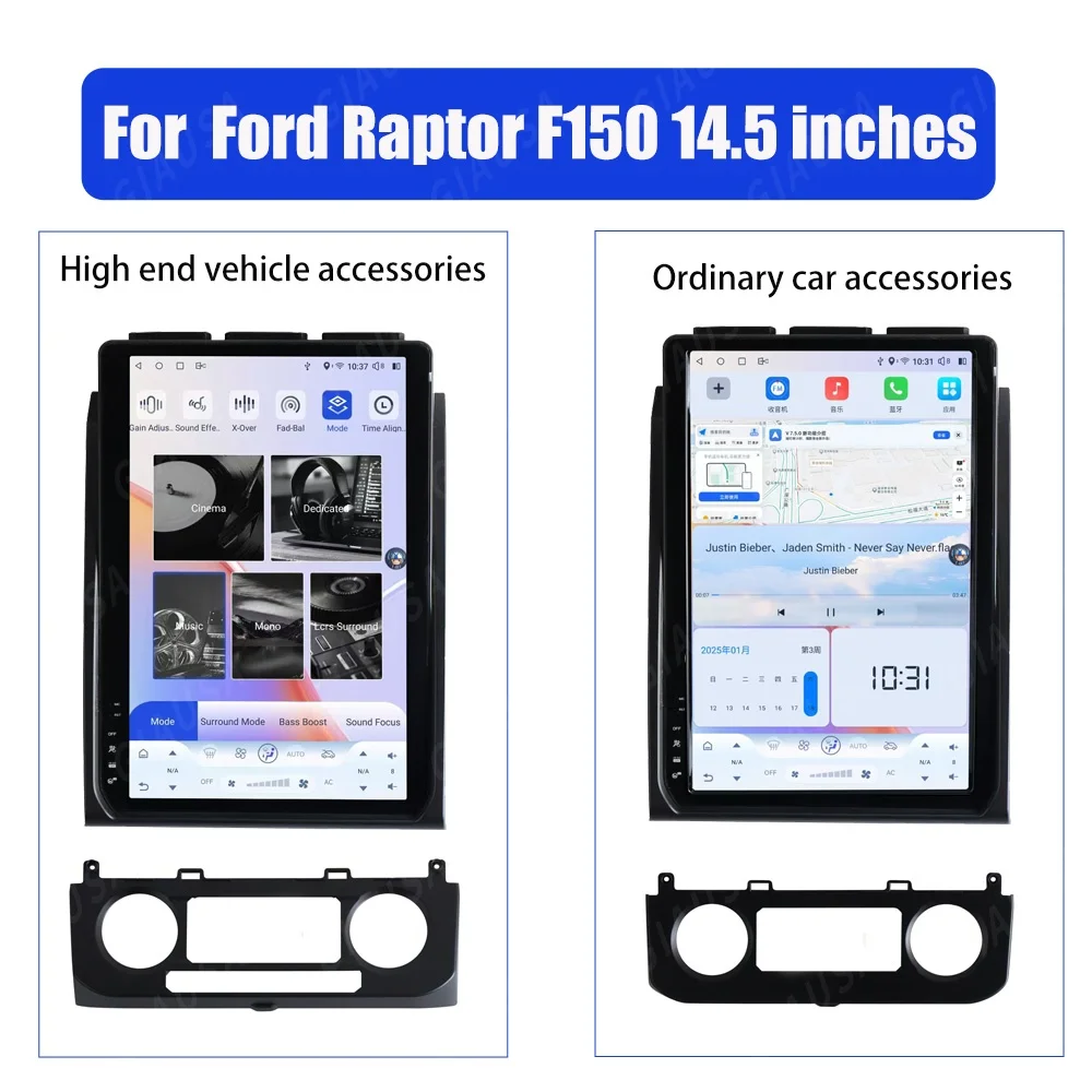 14.4 Inch Android 13.0 8+128GB For Ford F150 2015-2021 Touch Screen Car GPS Navigation Multimedia Player Radio Tape Headunit HD
14.4 Inch Android 13.0 8+128GB For Ford F150 2015-2021 Touch Screen Car GPS Navigation Multimedia Player Radio Tape Headunit HD
