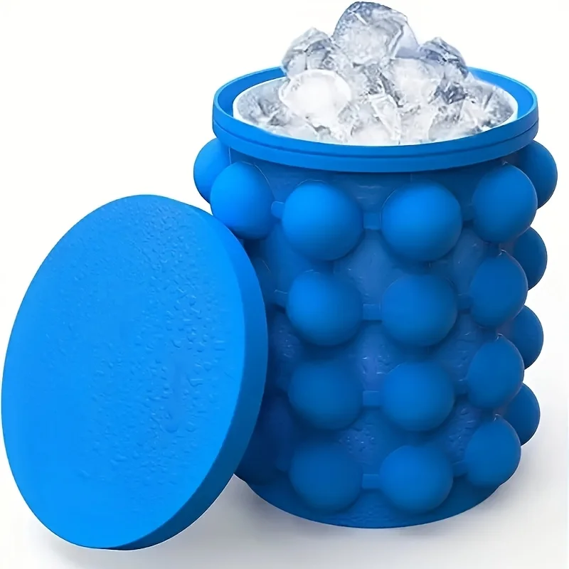 1pc silicone ice mold, 2 in 1 round design, very suitable for bars, restaurants, homes
1pc silicone ice mold, 2 in 1 round design, very suitable for bars, restaurants, homes