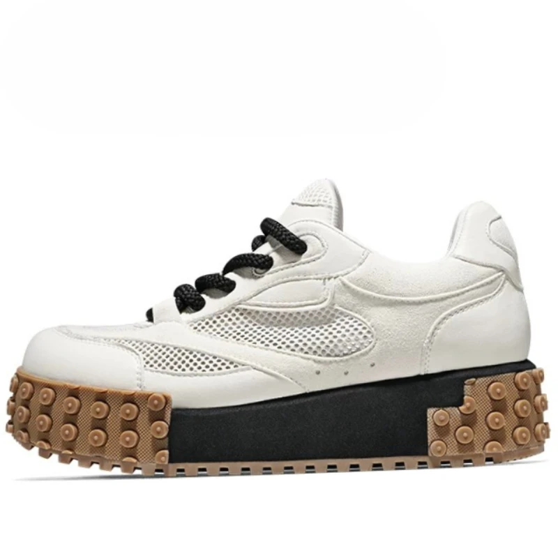Korean Version Retro Casual Sneakers Daddy Shoes for Men's Fashion Couple Sports Comfortable Breathable Height-increasing Shoes
Korean Version Retro Casual Sneakers Daddy Shoes for Men's Fashion Couple Sports Comfortable Breathable Height-increasing Shoes