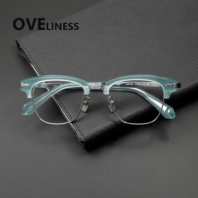2026 Acetate Titanium Glasses Frame Men Retro Vintage Round Eyeglasses frames Women Japanese Spectacles Ultralight Eyewear
2026 Acetate Titanium Glasses Frame Men Retro Vintage Round Eyeglasses frames Women Japanese Spectacles Ultralight Eyewear