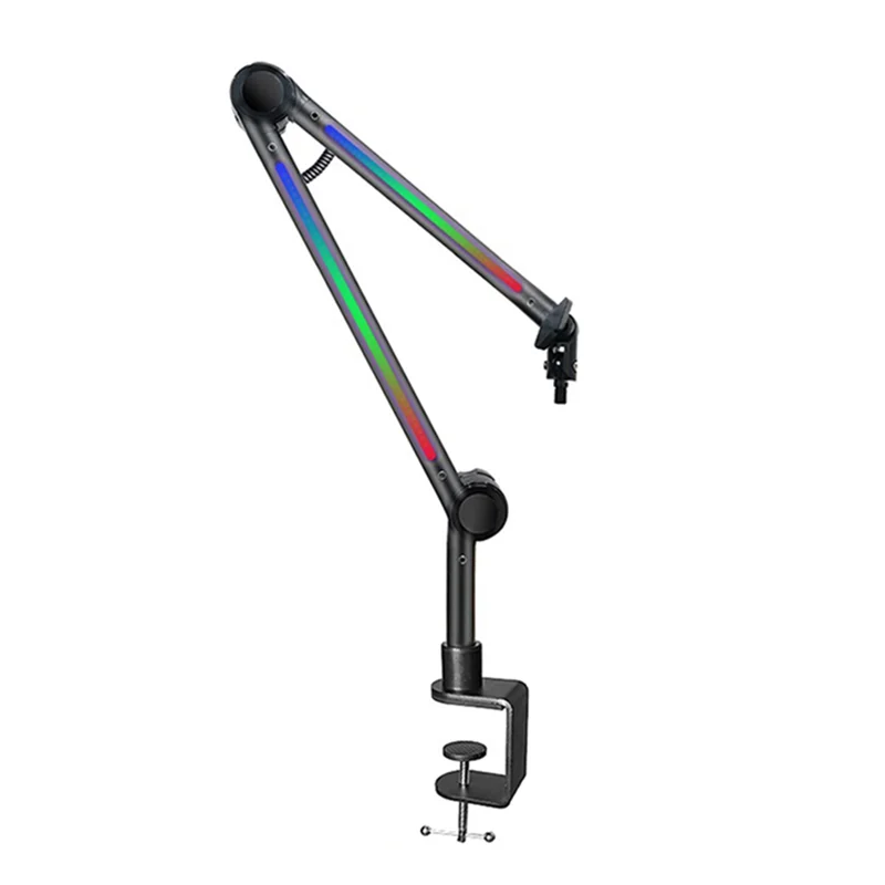 RGB Microphone Arm Stand,Mic Arm With RGB Light,Rotatable Suspension Boom Scissor Stand For Gaming Streaming
RGB Microphone Arm Stand,Mic Arm With RGB Light,Rotatable Suspension Boom Scissor Stand For Gaming Streaming