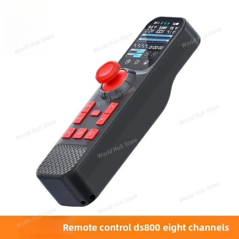 The Remote Control Is DS800 with A 2.0-inch Touch Color Screen and An Eight-channel F-08A Receiver
The Remote Control Is DS800 with A 2.0-inch Touch Color Screen and An Eight-channel F-08A Receiver